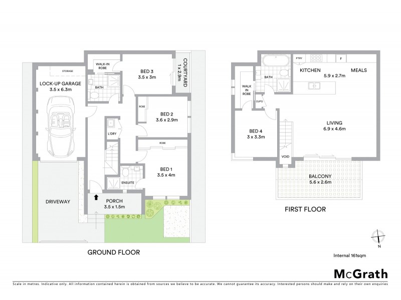 1/143 Hope Street, Brunswick West VIC 3055 Floorplan
