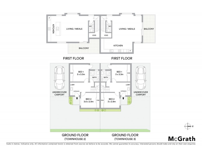 2/590 Bell Street, Pascoe Vale South VIC 3044 Floorplan