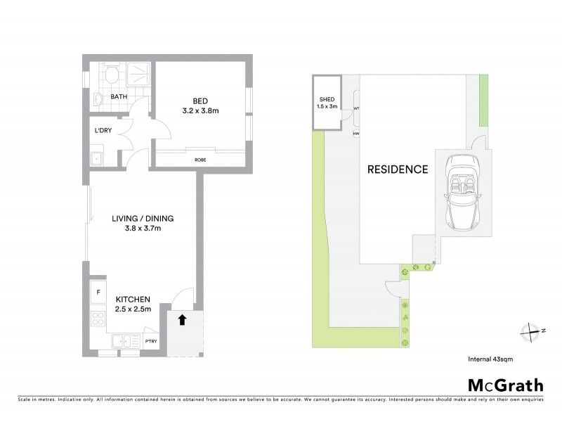 3/25 Sylvester Grove, Preston VIC 3072 Floorplan
