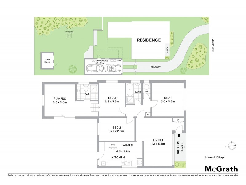 42 Lowson Street, Fawkner VIC 3060 Floorplan