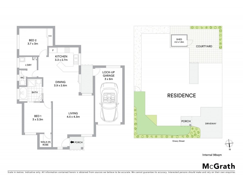 9 Emery Street, Preston VIC 3072 Floorplan