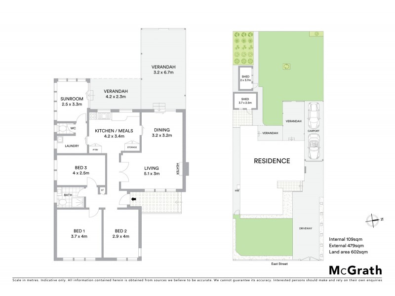 127 East Street, Hadfield VIC 3046 Floorplan