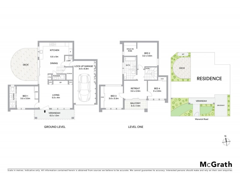 1/52 Warwick Road, Pascoe Vale VIC 3044 Floorplan