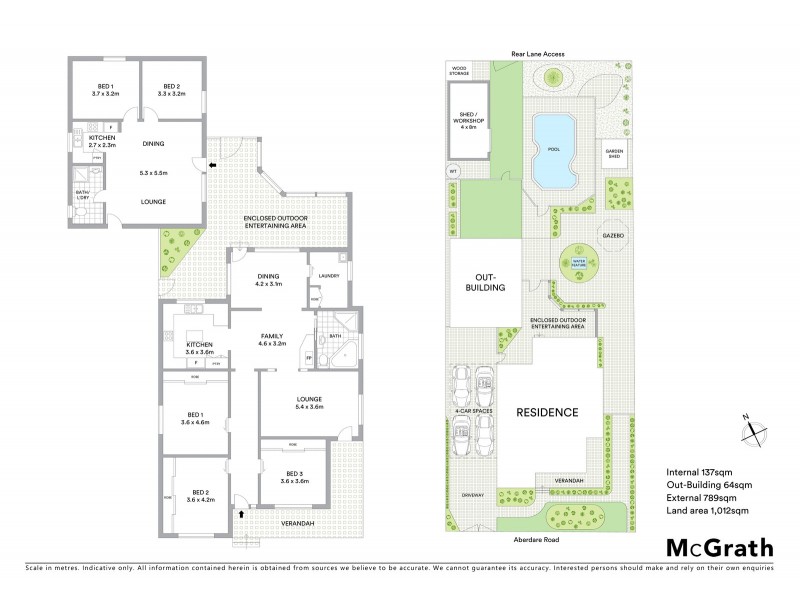 136 Aberdare Road, Aberdare NSW 2325 Floorplan