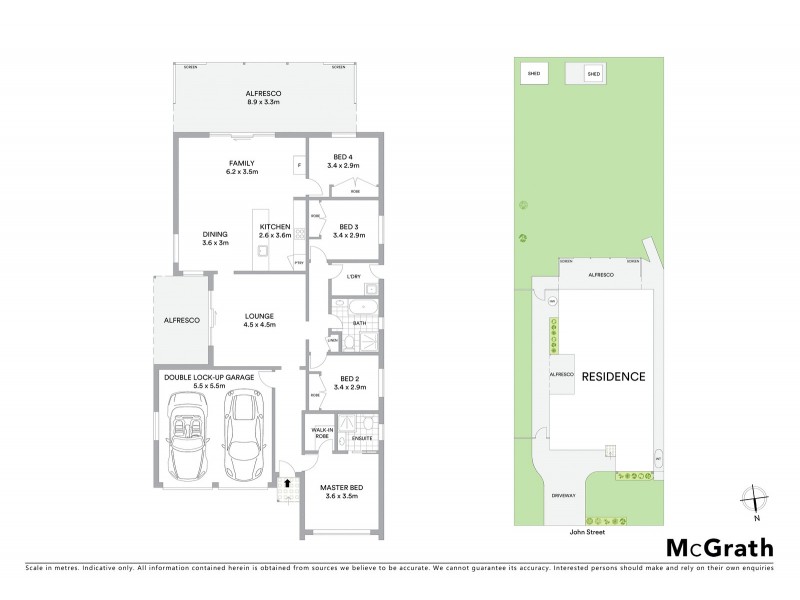 19 John Street, Ellalong NSW 2325 Floorplan