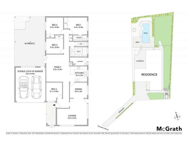 13 Tannant Avenue, Rutherford NSW 2320 Floorplan