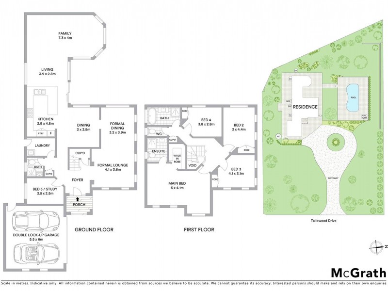 9 Tallowood Drive, Nulkaba NSW 2325 Floorplan