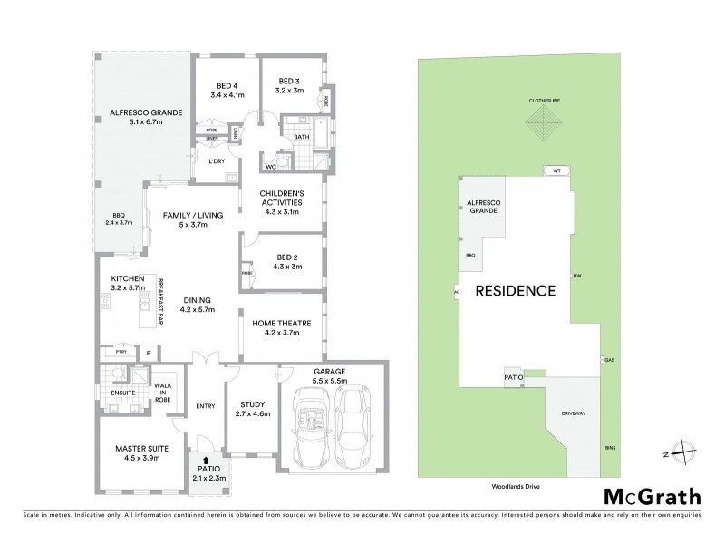 36A Woodlands Drive, Weston NSW 2326 Floorplan