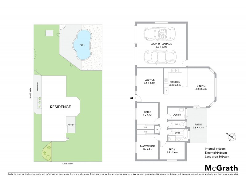 6 John Street, Cessnock NSW 2325 Floorplan