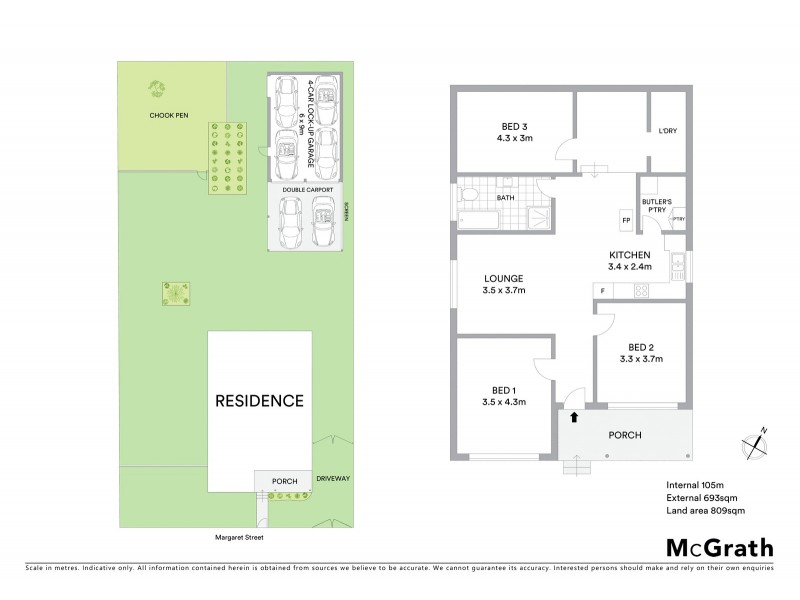 14 Margaret Street, Cessnock NSW 2325 Floorplan