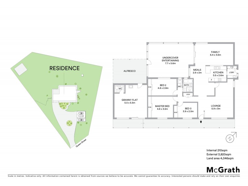 14 Queen Street, Abermain NSW 2326 Floorplan