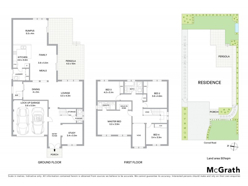 82 Conrad Road, Kellyville Ridge NSW 2155 Floorplan