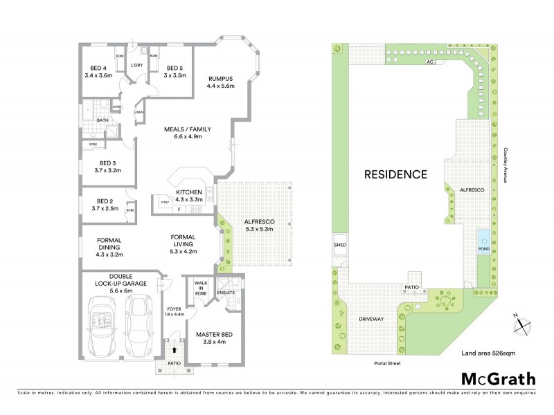 2 Portal Street, Kellyville Ridge NSW 2155 Floorplan