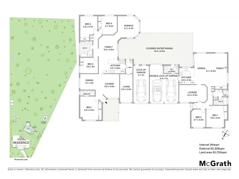 20 Nutwood Lane, Windsor Downs NSW 2756 Floorplan