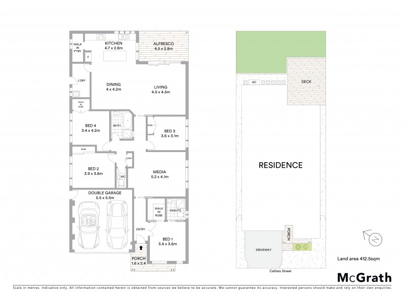 26 Callisto Street, Riverstone NSW 2765 Floorplan