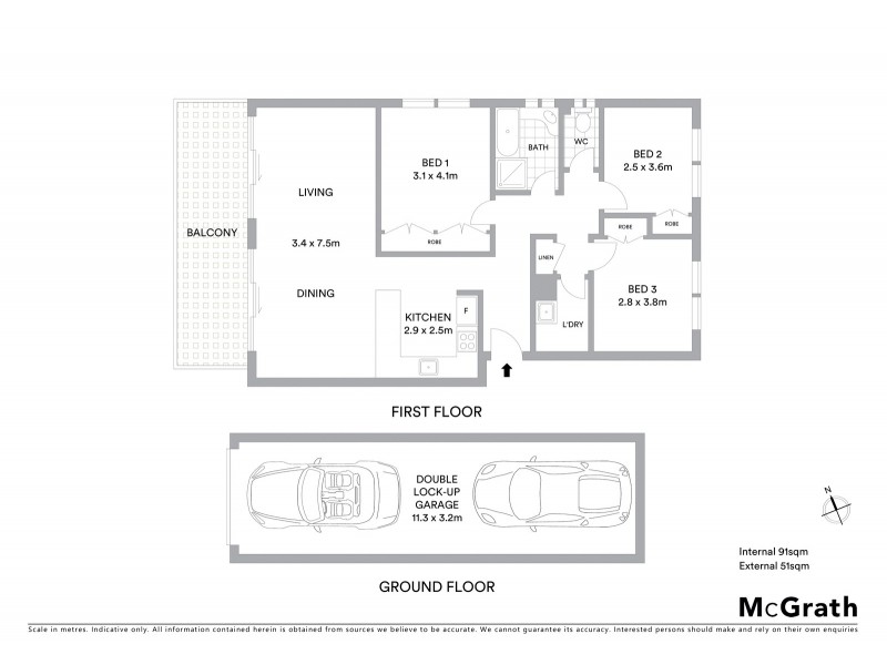 2/57 Avoca Drive, Avoca Beach NSW 2251 Floorplan