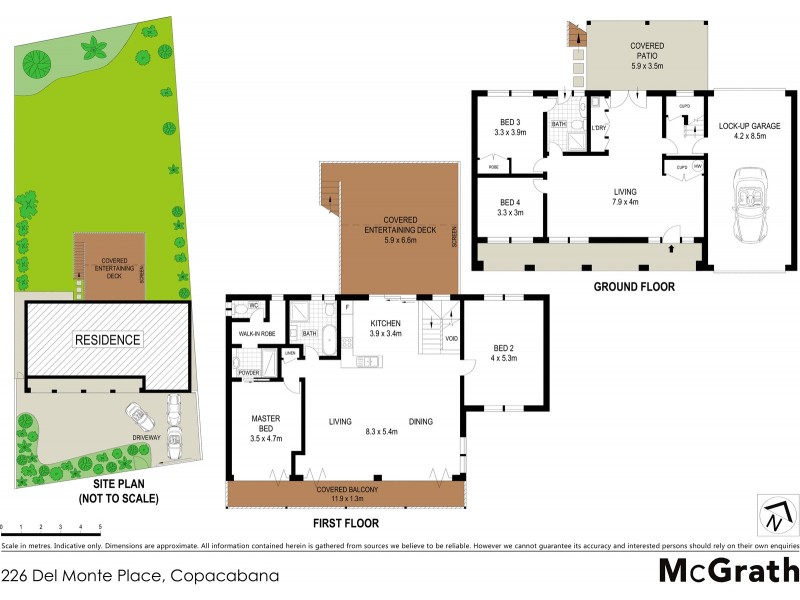 226 Del Monte Place, Copacabana NSW 2251 Floorplan