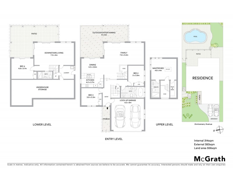 44 Anniversary Avenue, Terrigal NSW 2260 Floorplan
