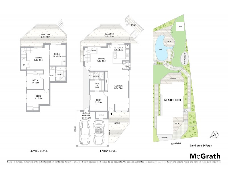 17 Laird Drive, Avoca Beach NSW 2251 Floorplan