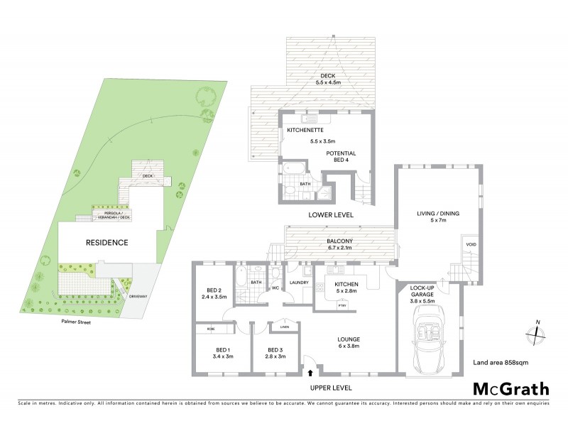50 Palmer Street, Nambucca Heads NSW 2448 Floorplan