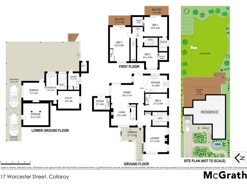 17 Worcester Street, Collaroy NSW 2097 Floorplan