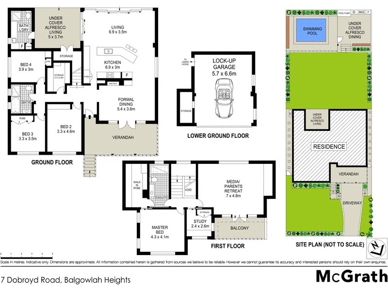 7 Dobroyd Road, Balgowlah Heights NSW 2093 Floorplan