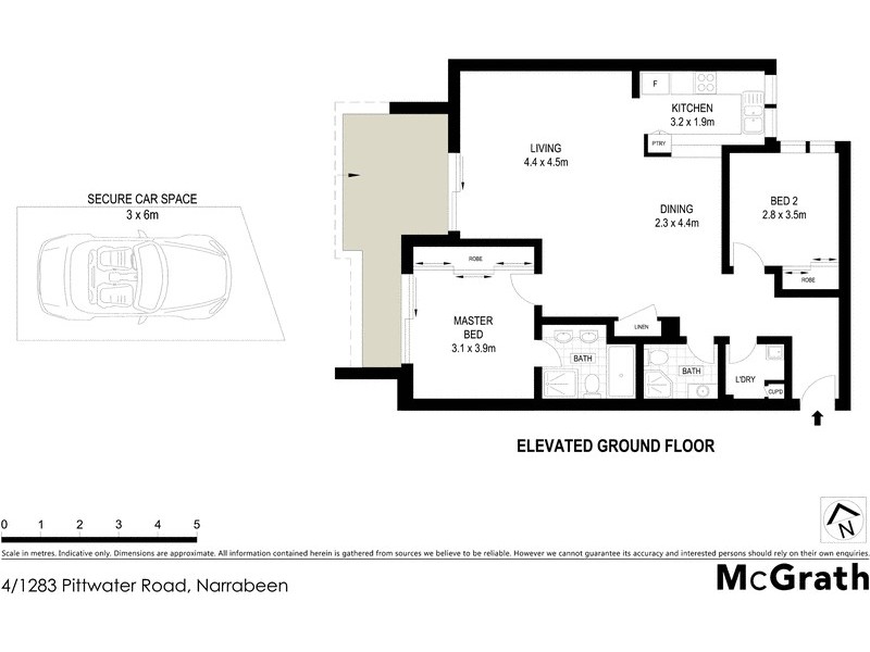 4/1283 Pittwater Road, Narrabeen NSW 2101 Floorplan