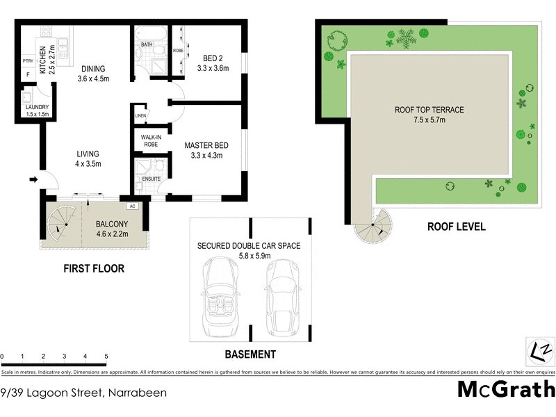 9/39 Lagoon Street, Narrabeen NSW 2101 Floorplan