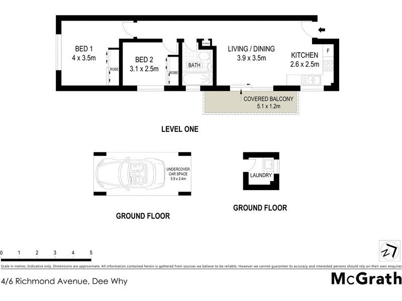 4/6 Richmond Avenue, Dee Why NSW 2099 Floorplan
