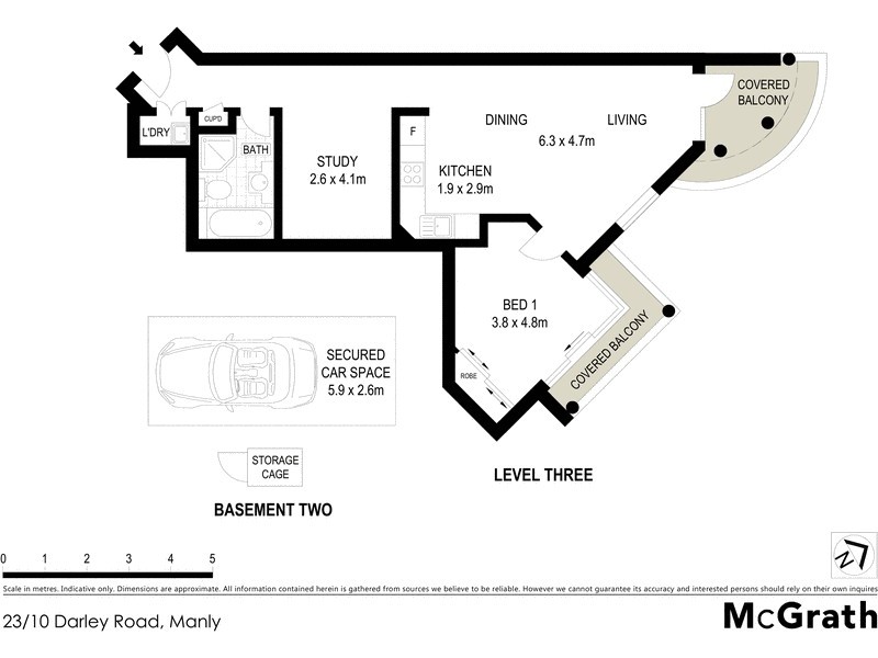 23/10 Darley Road, Manly NSW 2095 Floorplan