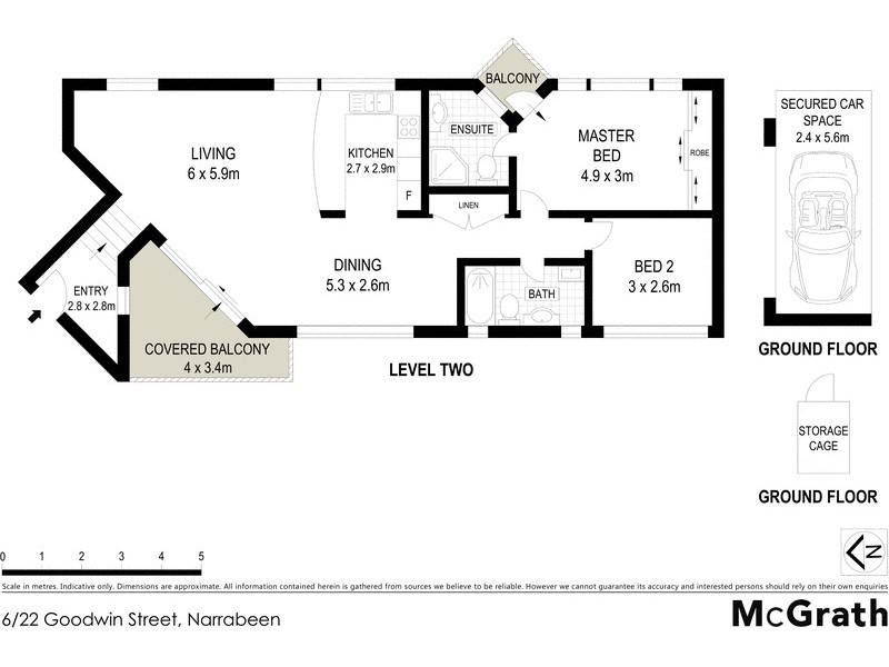 6/22 Goodwin Street, Narrabeen NSW 2101 Floorplan