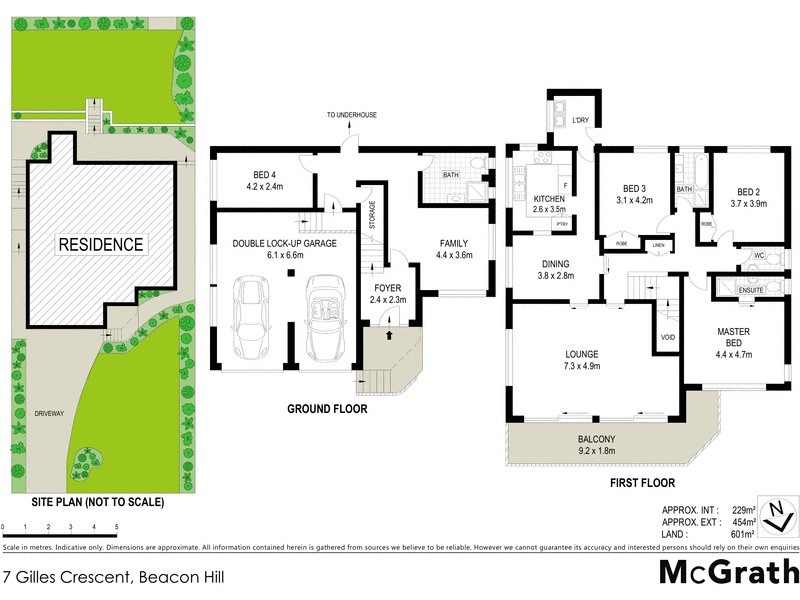 7 Gilles Crescent, Beacon Hill NSW 2100 Floorplan