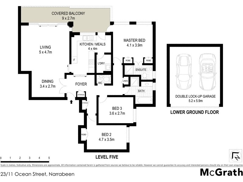 23/11 Ocean Street, Narrabeen NSW 2101 Floorplan