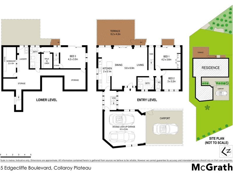 5 Edgecliffe Boulevard, Collaroy Plateau NSW 2097 Floorplan