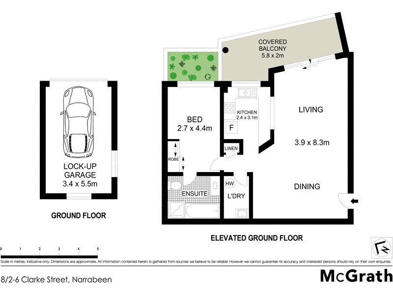 8/2 Clarke Street, Narrabeen NSW 2101 Floorplan