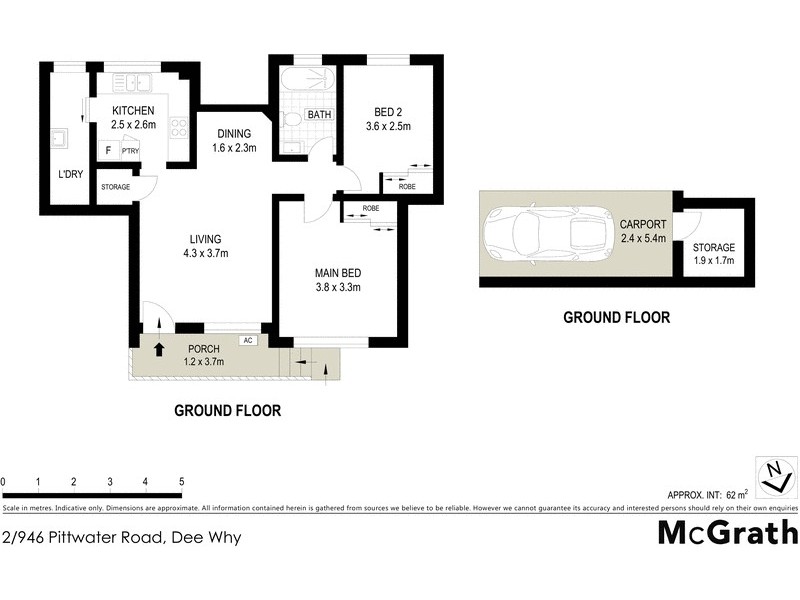 2/946 Pittwater Road, Dee Why NSW 2099 Floorplan
