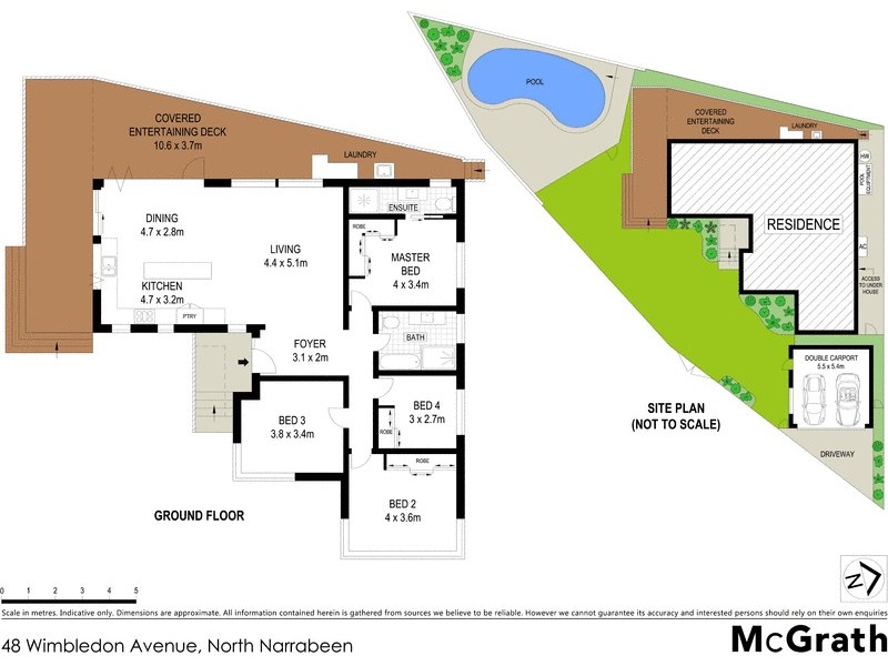 48 Wimbledon Avenue, North Narrabeen NSW 2101 Floorplan