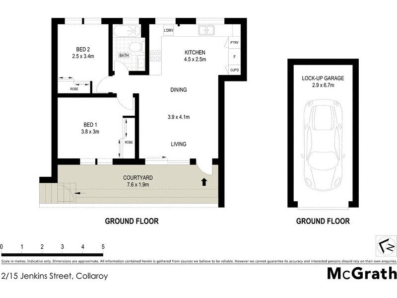 2/15 Jenkins Street, Collaroy NSW 2097 Floorplan