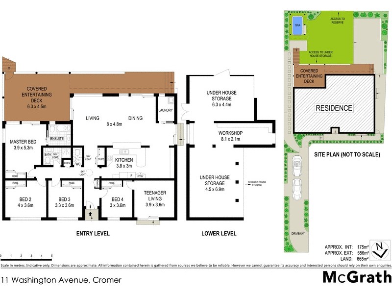 11 Washington Avenue, Cromer NSW 2099 Floorplan