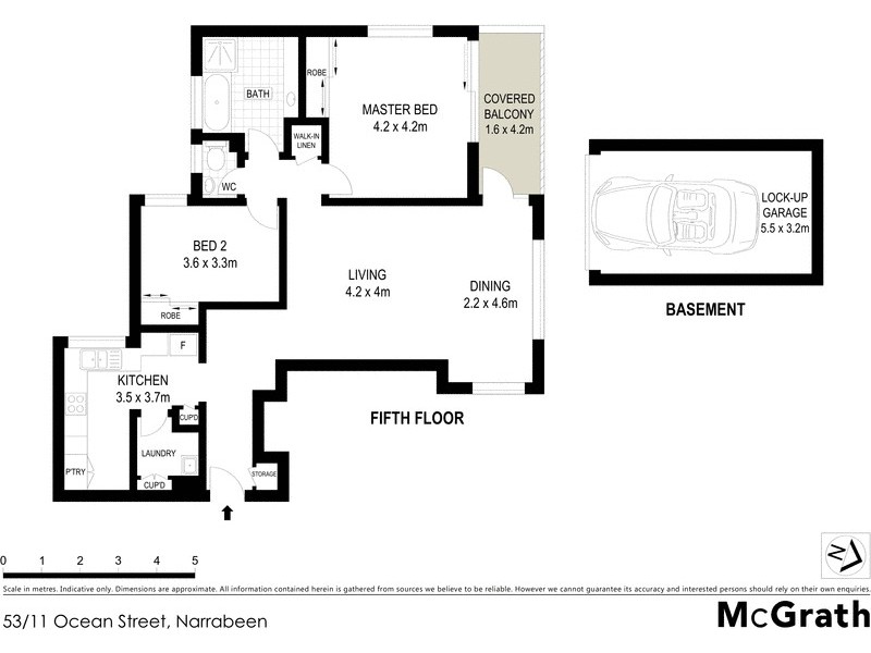 53/11 Ocean Street, Narrabeen NSW 2101 Floorplan