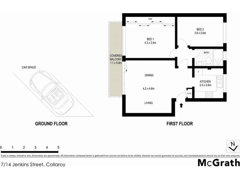 7/14 Jenkins Street, Collaroy NSW 2097 Floorplan