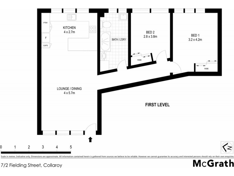 7/2 Fielding Street, Collaroy NSW 2097 Floorplan