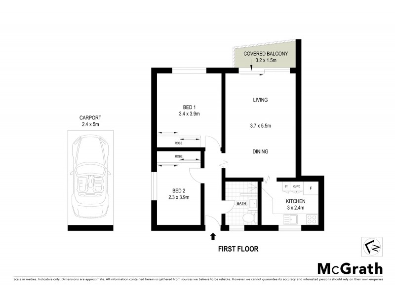 10/6 Michele Road, Cromer NSW 2099 Floorplan