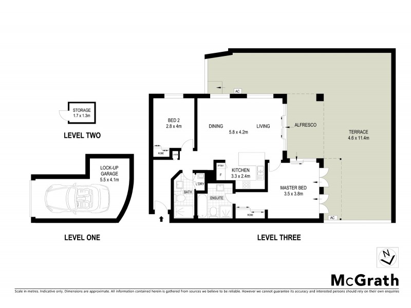 25/4 The Avenue, Collaroy NSW 2097 Floorplan