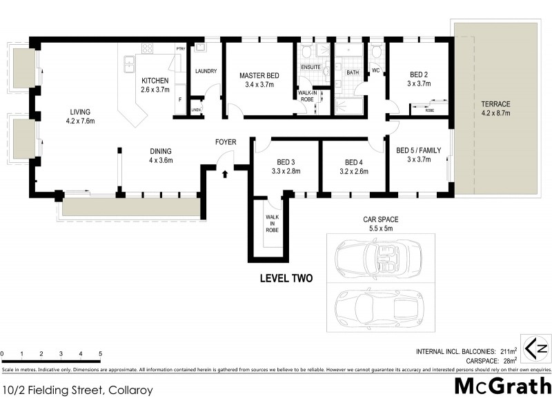 10/2 Fielding Street, Collaroy NSW 2097 Floorplan