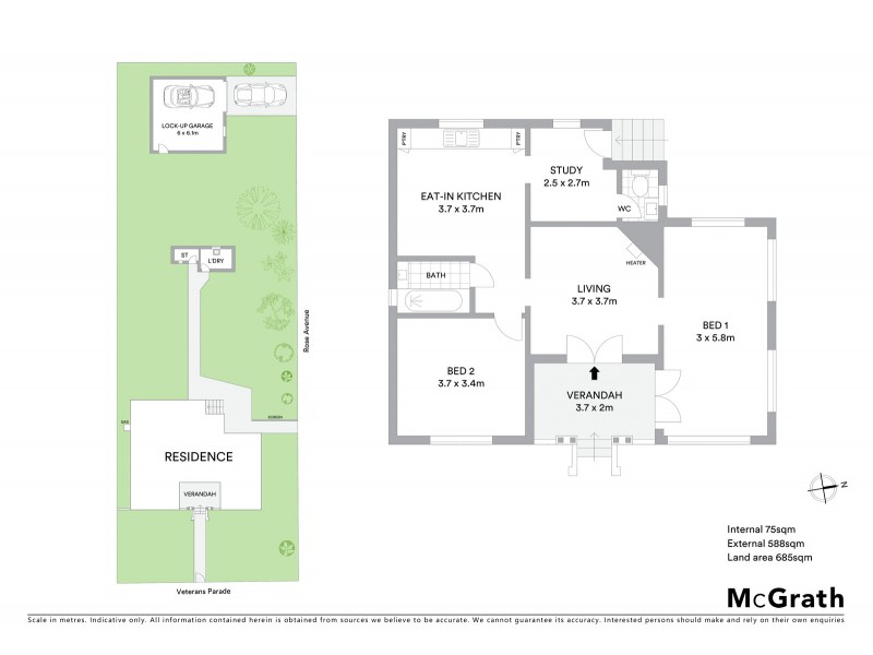 52 Veterans Parade, Wheeler Heights NSW 2097 Floorplan