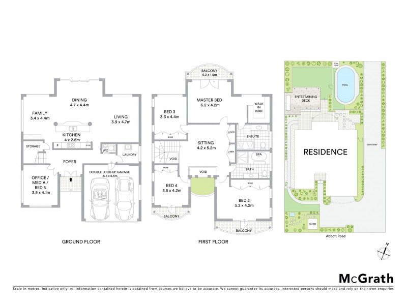 44A Abbott Road, North Curl Curl NSW 2099 Floorplan