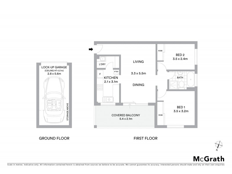 6/24 Clarke Street, Narrabeen NSW 2101 Floorplan