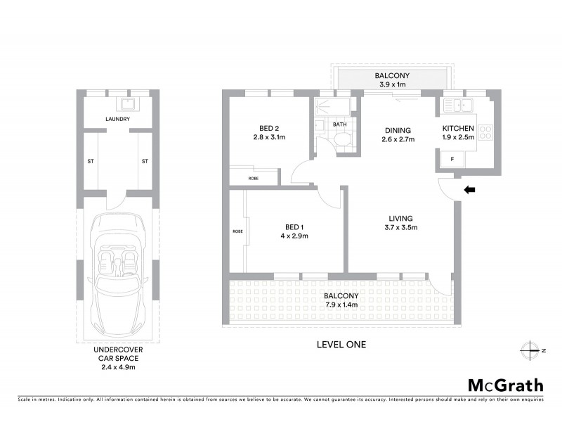 13/10 Queens Parade, Newport NSW 2106 Floorplan