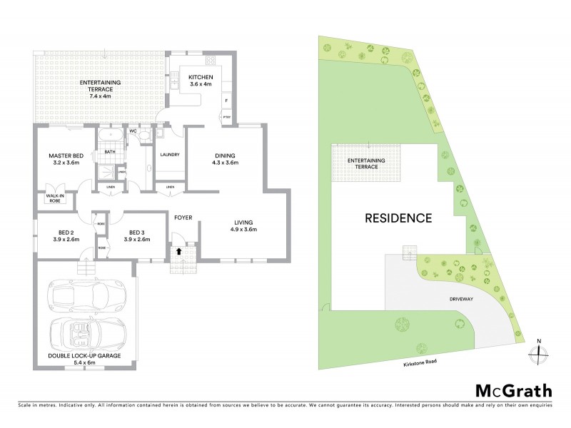 50 Kirkstone Road, Wheeler Heights NSW 2097 Floorplan